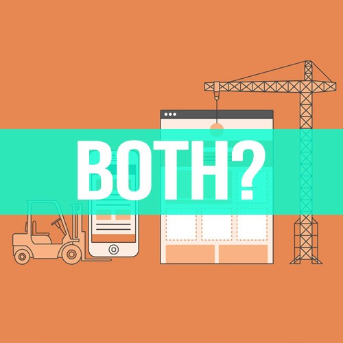 Website and app development